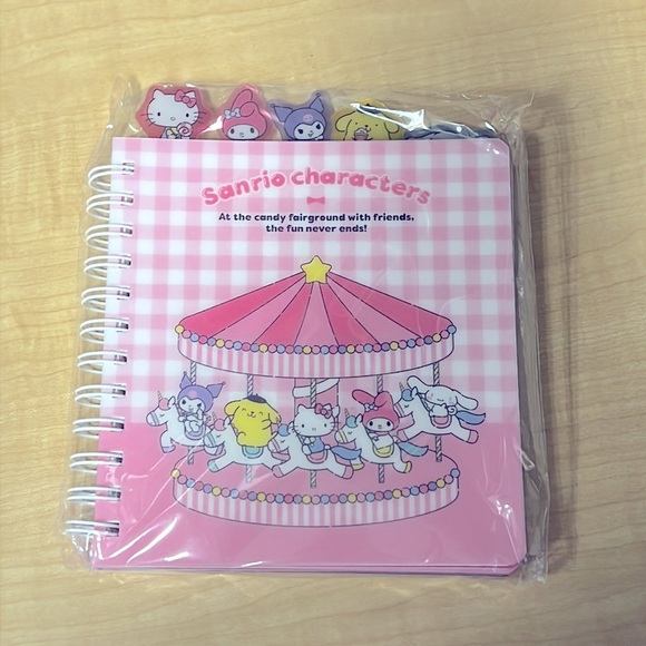 Sanrio tab lined page notebook - Picture 1 of 3